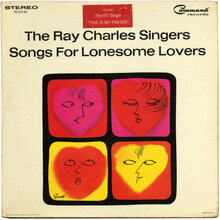 The Ray Charles Singers – <cite>Songs For Lonesome Lovers</cite> album art