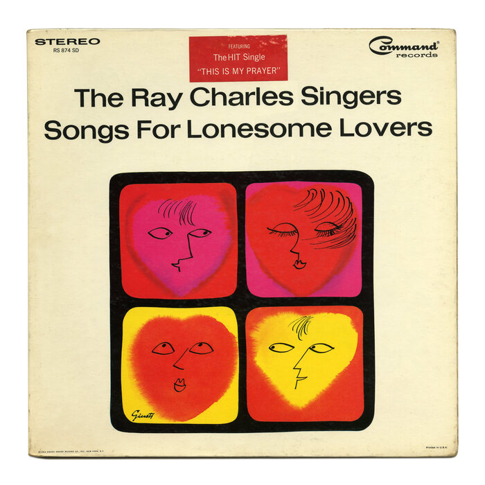 The Ray Charles Singers – Songs For Lonesome Lovers album art