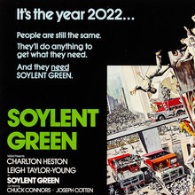 <span><cite>Soylent Green</cite> movie posters</span>