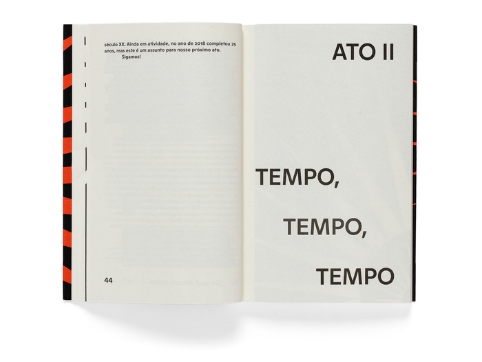 O Teatro Negro e Atitude no Tempo, O Tempo no Teatro Negro e Atitude 7