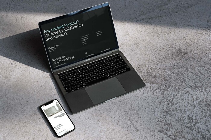 Desktop and mobile website