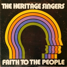The Heritage Singers – <cite>Faith to the People</cite> album art