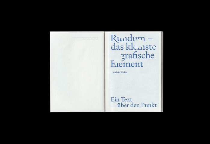 Rundum – das kleinste grafische Element. Ein Text über den Punkt by Kathrin Wedler 2