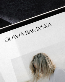 Oliwia Baginska visual identity