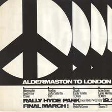 <span>Aldermaston to London Easter 62 poster</span>
