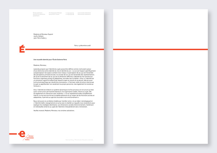 École Estienne visual identity 3