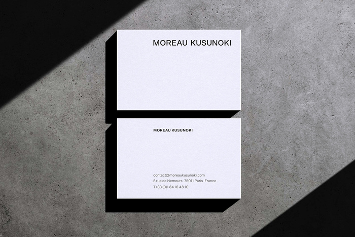 Moreau Kusunoki visual identity 1