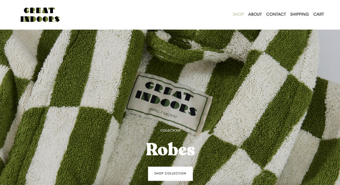 Great Indoors branding and website 2