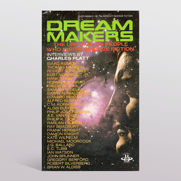Front cover of the paperback, with title set in Earth (the A may be a custom modification) and additional text set in Helvetica Extended