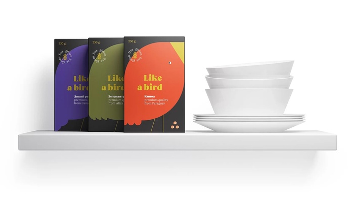Like a bird packaging 2