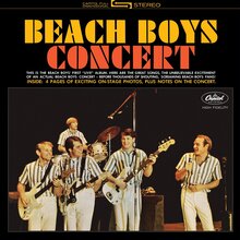 The Beach Boys – <cite>Beach Boys Concert</cite> album art