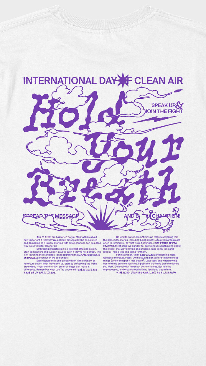 “Hold Your Breath” T-shirt 1