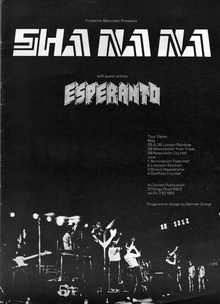Sha Na Na tour program (1973)