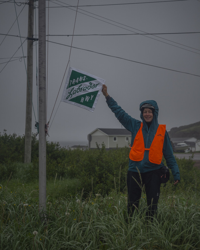 “Trans-Labrador Highway” flag 3