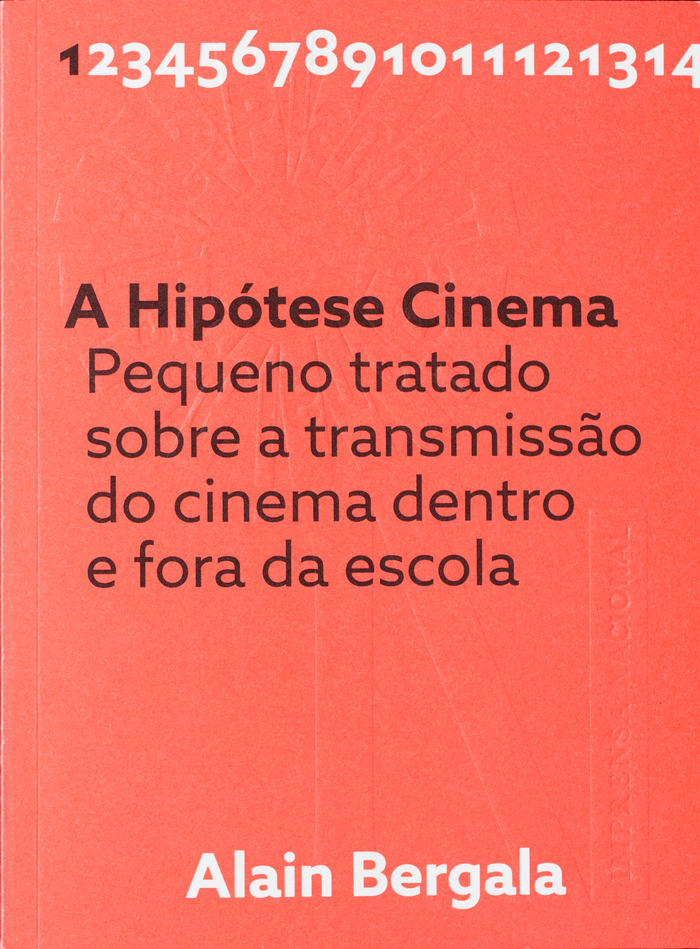 A Hipótese Cinema by Alain Bergala 1