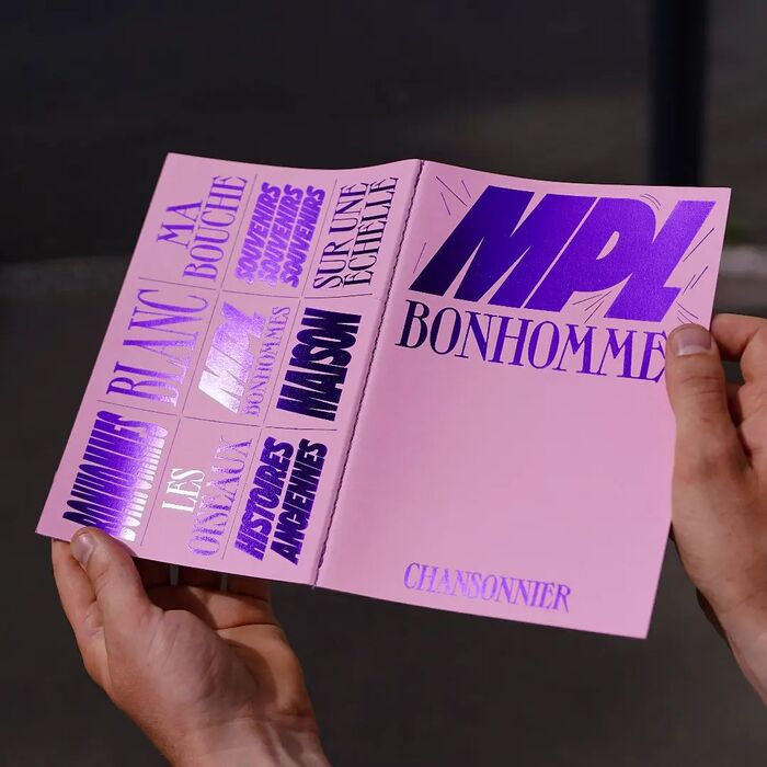 Front and back cover of the Chansonnier booklet