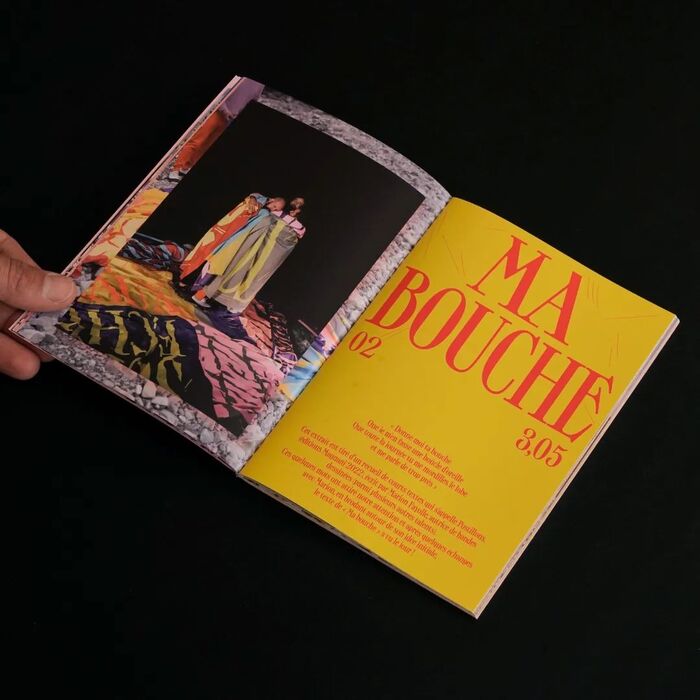 Spread from the Chansonnier booklet