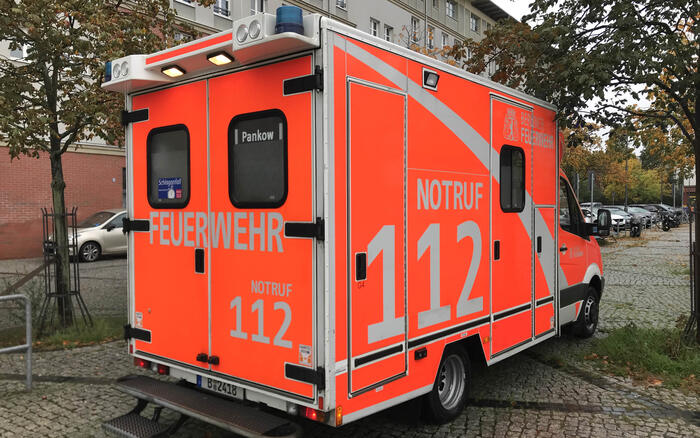 The Berlin ambulances adorned with Change