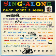 David Jones Singers – <cite>Sing-Along With The David Jones Singers</cite> album art