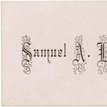 Samuel A. Biemesderfer calling card