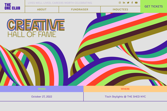 Creative Hall of Fame website 2022 1