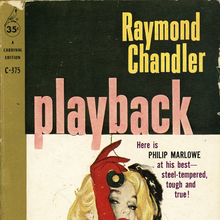 <cite>Playback</cite> by Raymond Chandler (Cardinal)