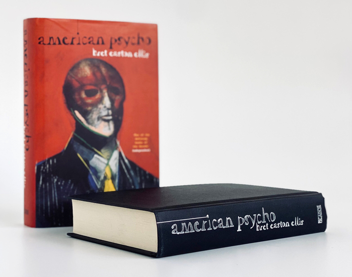 Hardcover is bound in publisher’s original black cloth-affect boards with silver lettering on spine which is based on Granjon and a publisher’s mark at the base which is set in Albertus.