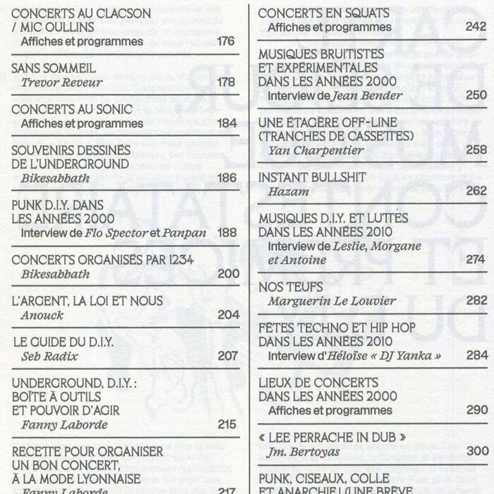 À l’Arrache. Lyon 1980–2020 - Fonts In Use