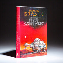 <cite>Total Recall</cite> by Piers Anthony (William Morrow first edition)