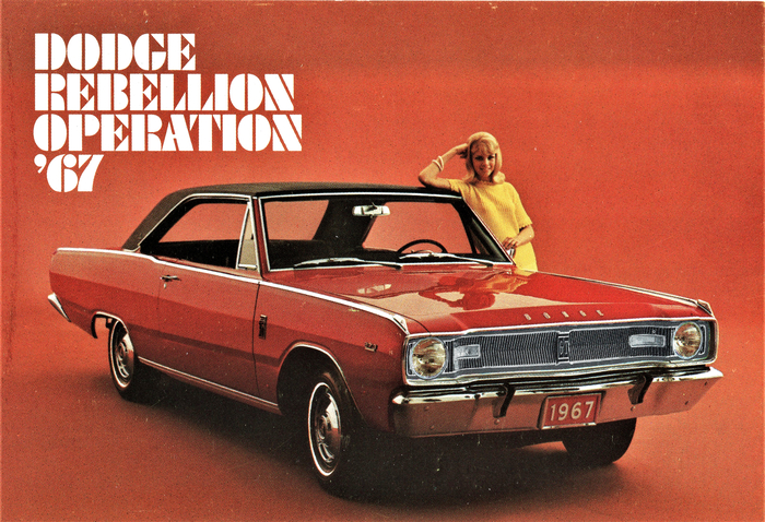 1967 Dodge Rebellion postcards 4