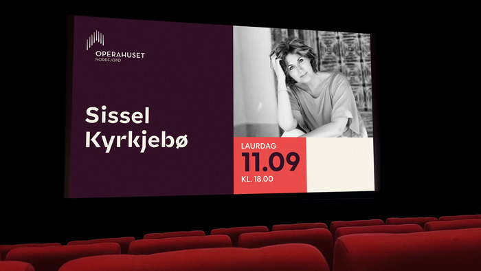 Nordfjord Opera House visual identity 1
