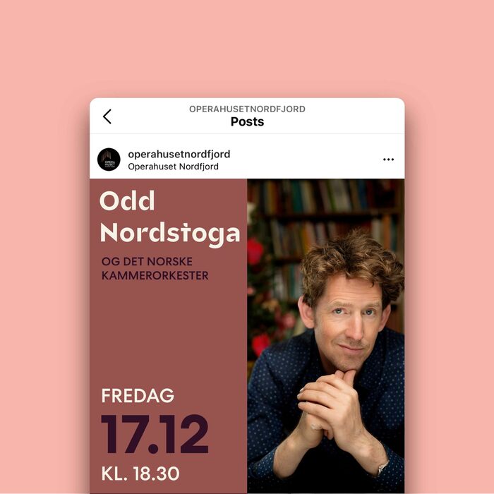 Nordfjord Opera House visual identity 3