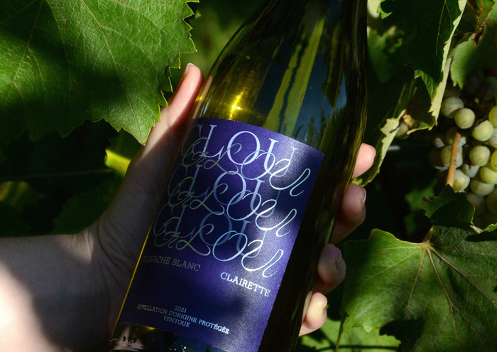 Glou Glou wine labels 1