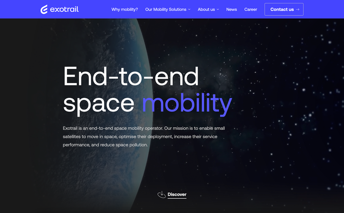 Exotrail space mobility brand identity 17