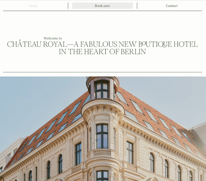 Hotel Château Royal 2