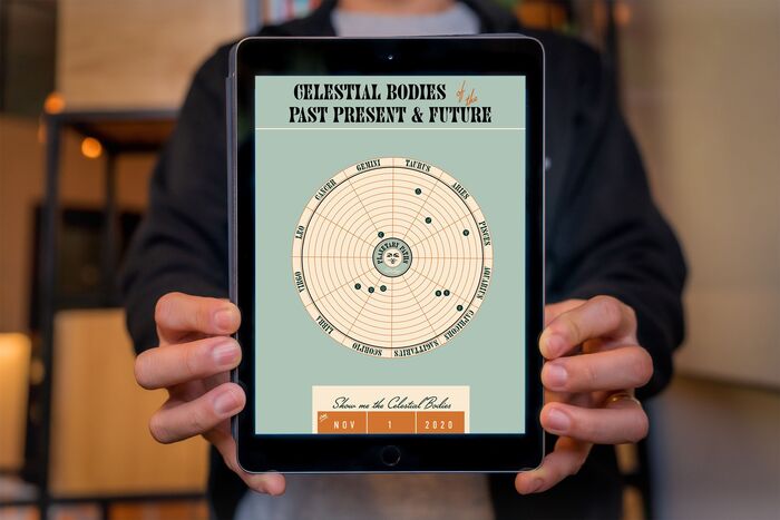 Celestial Bodies website 3