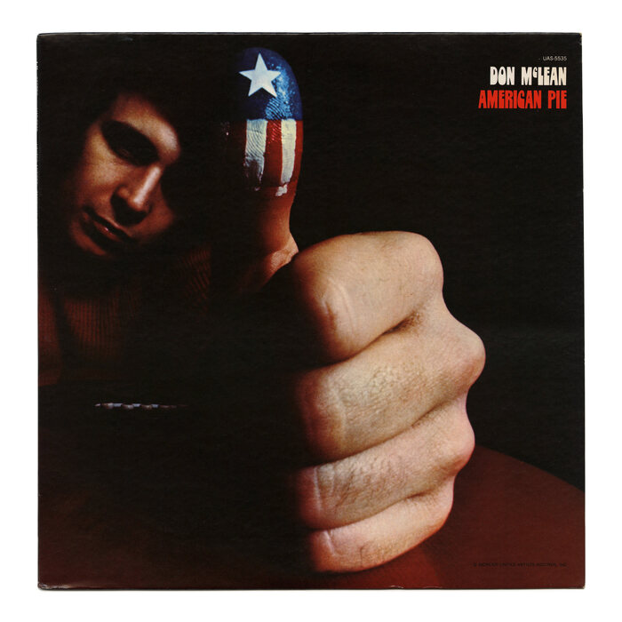 Don McLean – American Pie album art and concert poster 1