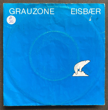 Grauzone – “Eisbær” single cover