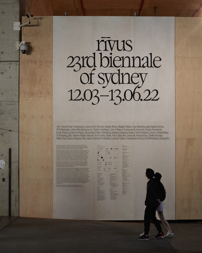 23rd Biennale of Sydney: rīvus 7