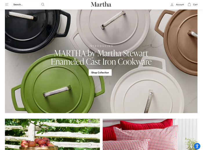 Martha website 2