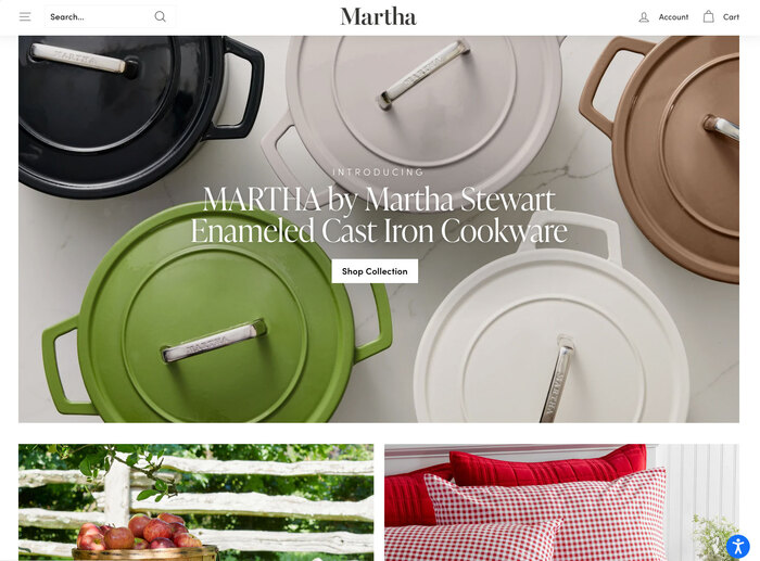 Martha website 2
