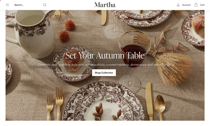 Martha website 3