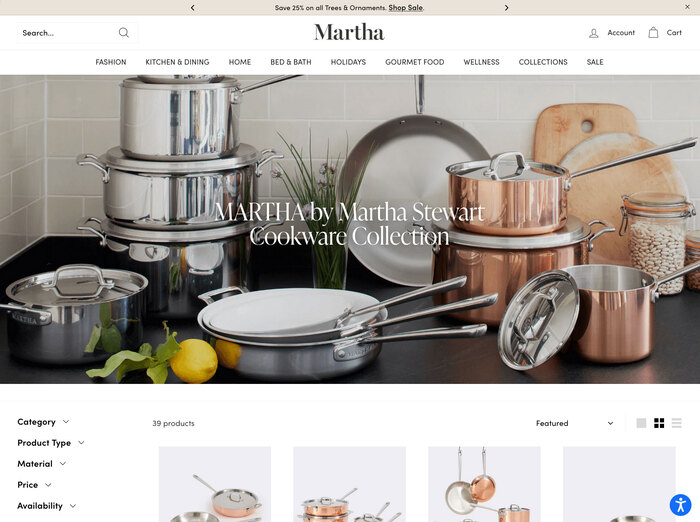 Martha website 5