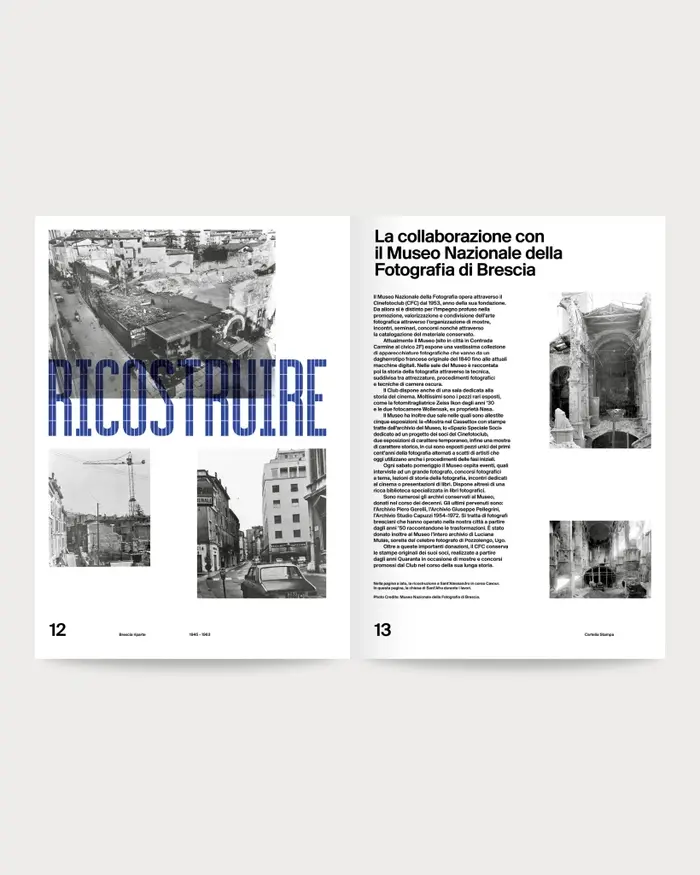 Brescia Riparte 1945–1963 press kit 3