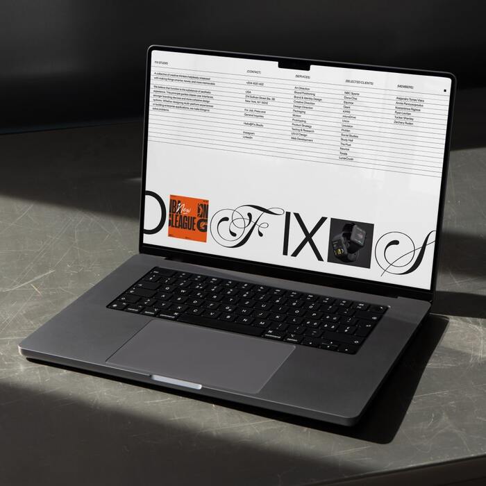 Fix Studio identity and website 3