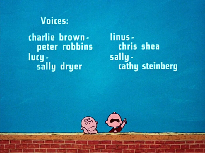It&rsquo;s the Great Pumpkin, Charlie Brown end credits 6
