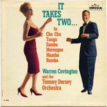 Warren Covington and the Tommy Dorsey Orchestra – <cite>It Takes Two…</cite> album art