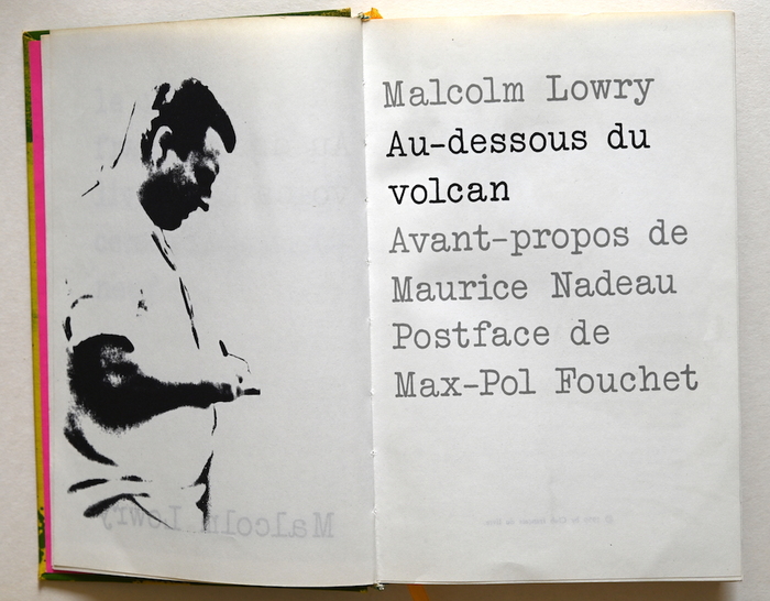 Au-dessous du volcan by Malcolm Lowry (Le club français du livre) 3