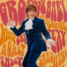 <cite>Austin Powers: International Man of Mystery</cite> movie poster