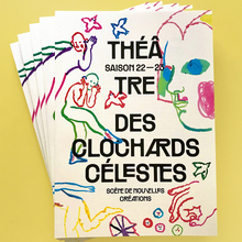 Clochards Célestes Theater season booklet 2022–2023